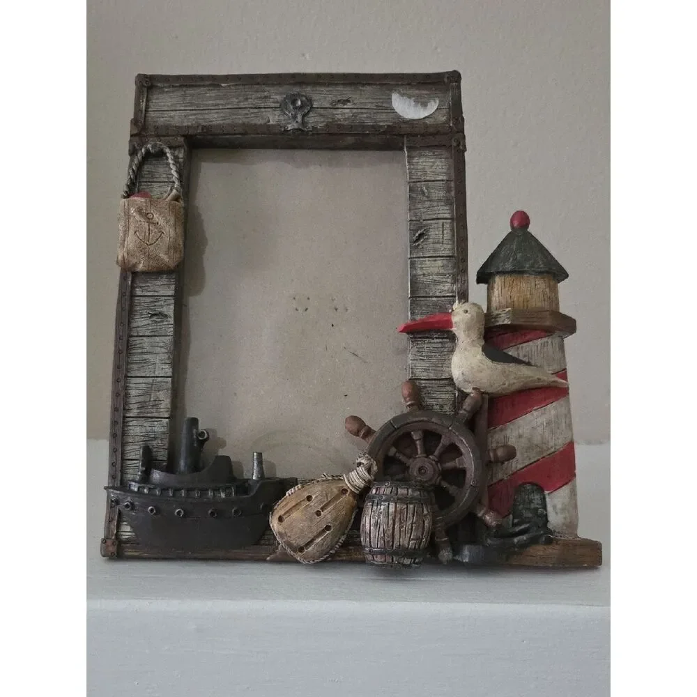 Nautical Lighthouse Photo Frame -